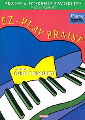 Ez-Play Praise: Praise & Worship Favorites for Big Note Piano image number 0