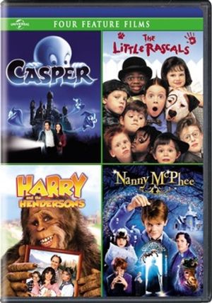 Casper / The Little Rascals / Harry & the Hendersons / Nanny McPhee image number 1