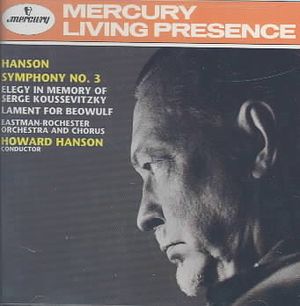 Howard Hanson: Symphony No. 3/Elegy/The Lament for Beowulf image number 0