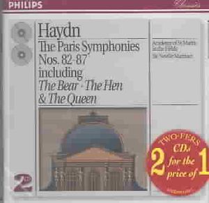 Haydn: Paris Symphonies 82-87 image number 0