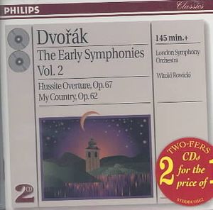 Antonin Dvorak: The Early Symphonies, Vol. II image number 0