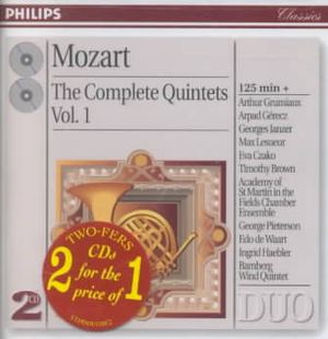 Mozart:Complete String Quintets Vol01 image number 0