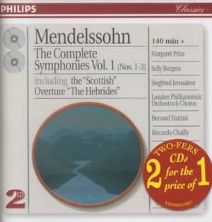 Mendelssohn:Complete Syms Vol. 01 image number 0
