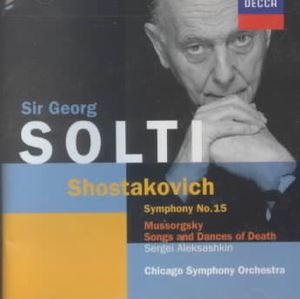 Shostakovich: Symphony No. 15; Mussorgsky: Songs and Dances of Death image number 0