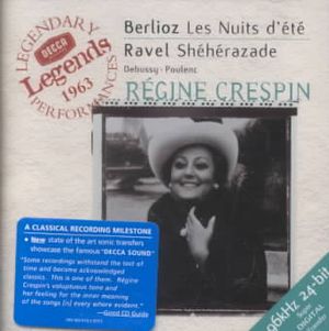 Berlioz: Les Nuits d'&eacute;t&eacute;; Ravel: Sh&eacute;h&eacute;razade image number 0