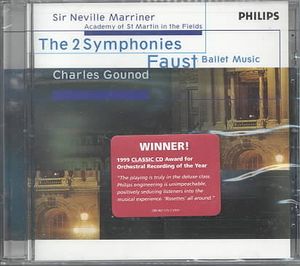 Gounod: The 2 Symphonies; Faust Ballet Music image number 0