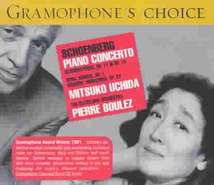 Schoenberg:Piano Concerto/Berg/Webern image number 0