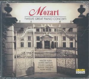 Mozart: Twelve Great Piano Concerti image number 0