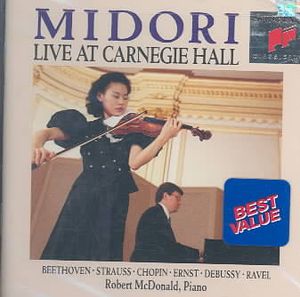 Midori Live at Carnegie Hall image number 0