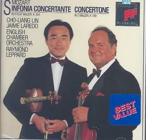 Mozart:Sinfonia Concertante image number 0