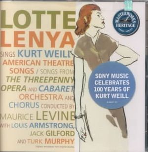 Lotte Lenya Sings Kurt Weill; American Theater image number 0