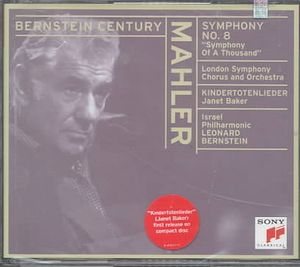 Bernstein Century: Mahler - Kindertotenlieder/Symphony No. 8  "Symphony of a Thousand" image number 0