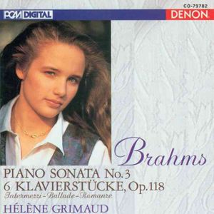 Brahms: Piano Sonata No. 3; 6 Klavierstucke, Op. 118 image number 0