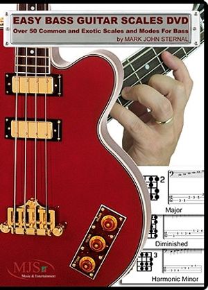 Easy Bass Guitar Scales DVD: Over 50 Common & Exotic Scales & Modes for Bass image number 0