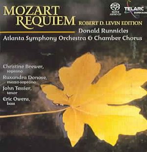 Mozart Requiem: Donald Runnicles/Atlanta Symphony Orchestra image number 0