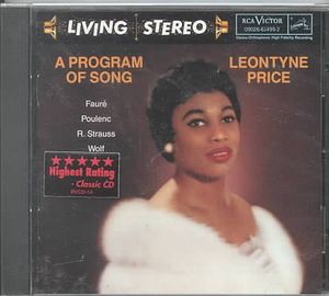 Program of Song image number 0