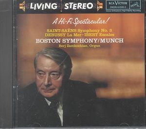 Saint-Saens: Symphony No. 3 / Debussy: La Mer / Ibert: Escales image number 0