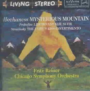Alan Hovhaness: Mysterious Mountain; Sergei Prokofiev: Lieutenant Kij&eacute; Suite; Igor Stravinsky: The Fairy's Kiss image number 0