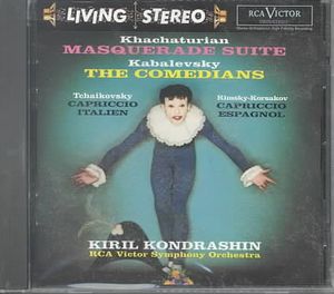 Aram Khachaturian: Masquerade Suite; Dmitry Kabalevsky: The Comedians image number 0