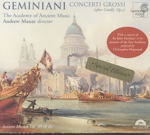 Geminiani: Concerti Grossi (After Corelli, Op. 5) image number 0