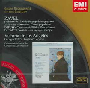 Victoria de los Angeles performs Ravel, Debussy & Duparc image number 0