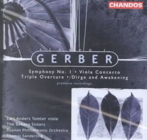 Gerber:Sym. 01 Viola Concerto/Triple image number 0