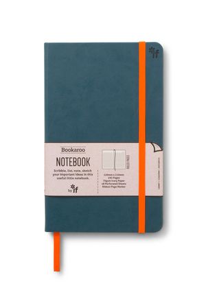 Bookaroo Notebook Journal - Teal image number 0