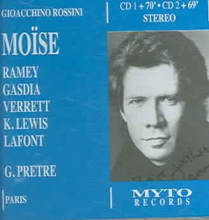 Rossini: Moise/Samuel Ramey Paris 1975 image number 0