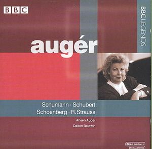 Music of Schumann; Schubert; Schoenberg; R. Strauss and Hoiby image number 0