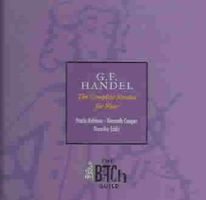 Handel: The Complete Sonatas for Flute and Continuo, Op I image number 0