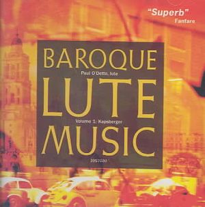 Baroque Lute Music, Vol. 1: Kapsberger image number 0