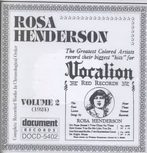 Rosa Henderson: Vol. 2: 1924 image number 0