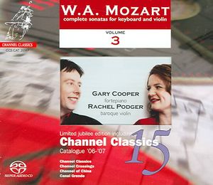 Mozart: Complete Sonatas for Keyboard & Violin, Vol. 3 image number 0