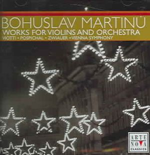 Martinu: Works for Violin & Orchestra image number 0