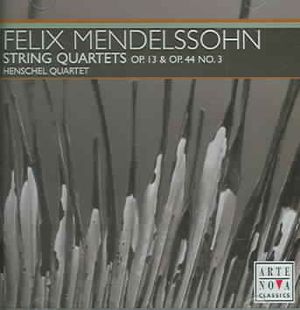 Felix Mendelssohn: String Quartets Op. 13 & Op. 44 No. 3 image number 0