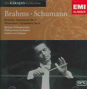 Schumann: Symphony No 4/Brahms: Symphony No 4 image number 0
