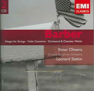 Barber: Adagio for Strings; Violin Concerto; Orchestral & Chamber Works image number 0
