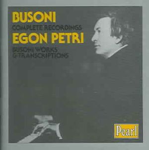 Busoni/Petri: Busoni's Complete Recordings image number 0