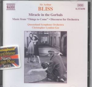 Sir Arthur Bliss:Miracle in the Gorba image number 0