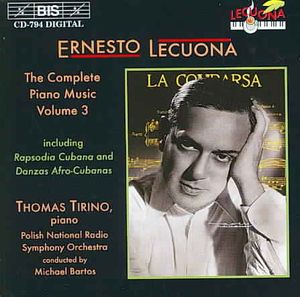 Lecuona: The Complete Piano Music, Vol 3 image number 0