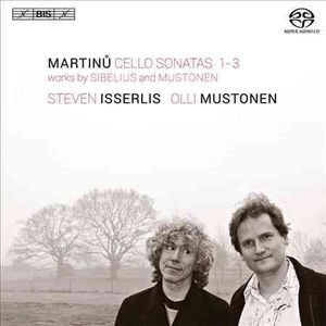 Cello Sonatas 1-3 - Works By Sibelius And Mustonen image number 0