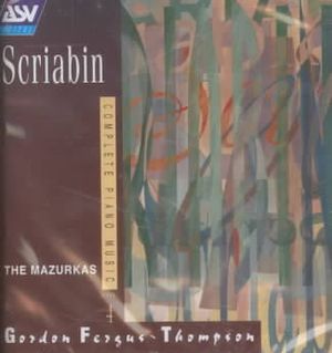 Scriabin:Mazurkas Nos. 1-21 image number 0