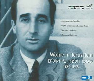 Wolpe in Jerusalem 1934-1938 image number 0