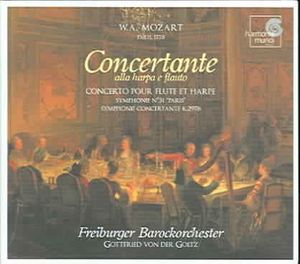 Mozart: Concerto pour Flute et Harpe; Symphonie No. 31; Symphonie Concertante, K. 297B image number 0
