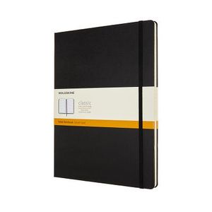 Moleskine Notebook, XXL, Ruled, Black, Hard Cover (8.5 X 11) image number 0