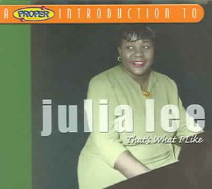 Proper Introduction to Julia Lee: That's What I Like image number 0
