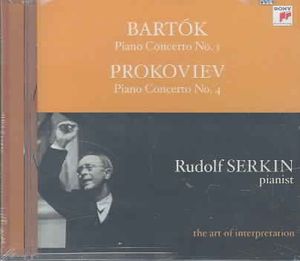 Bartok: Piano Concerto No 1; Sergei Prokofiev: Concerto No 4 image number 0