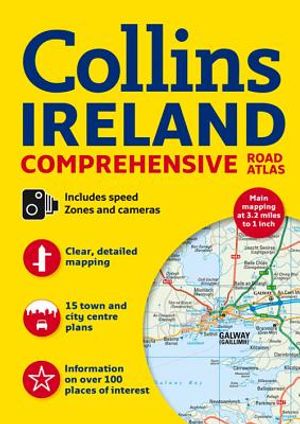 Collins Ireland Comprehensive Road Atlas image number 0