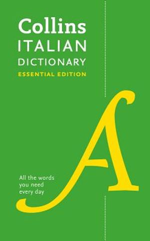 Collins Italian Dictionary: Essential Edition image number 0