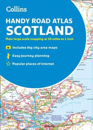 2019 Collins Handy Road Atlas Scotland image number 0